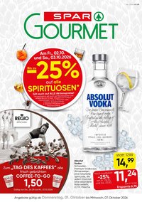 SPAR Flugblatt - Gourmet