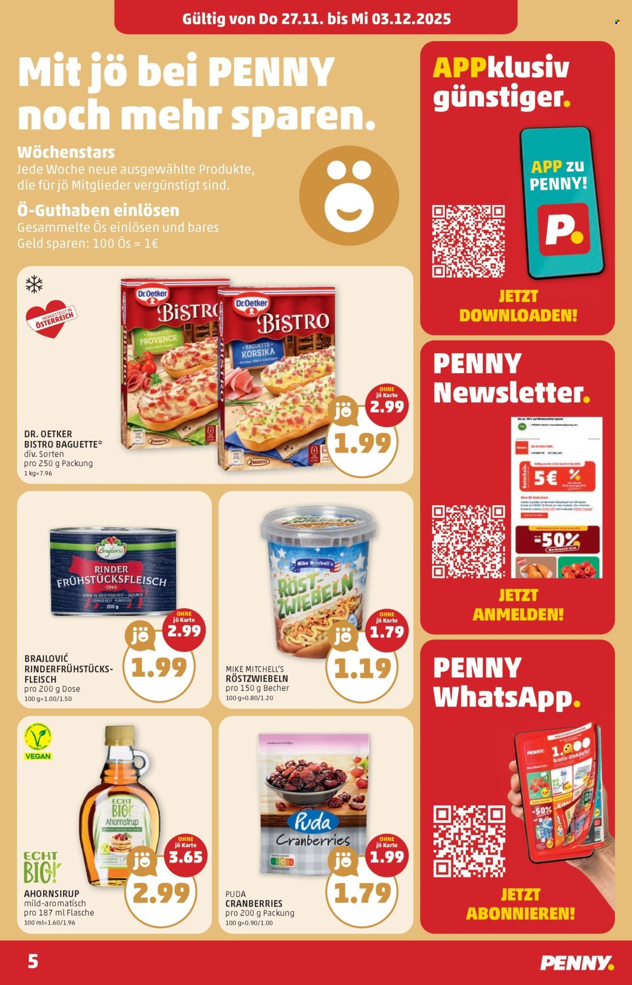 PENNY Flugblatt - Ab Donnerstag, 27.11.2025