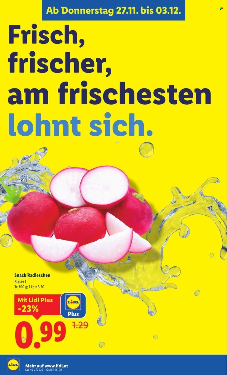 LIDL Flugblatt - Ab Donnerstag, 27.11.2025 (2025-11-27 - 2025-12-03)