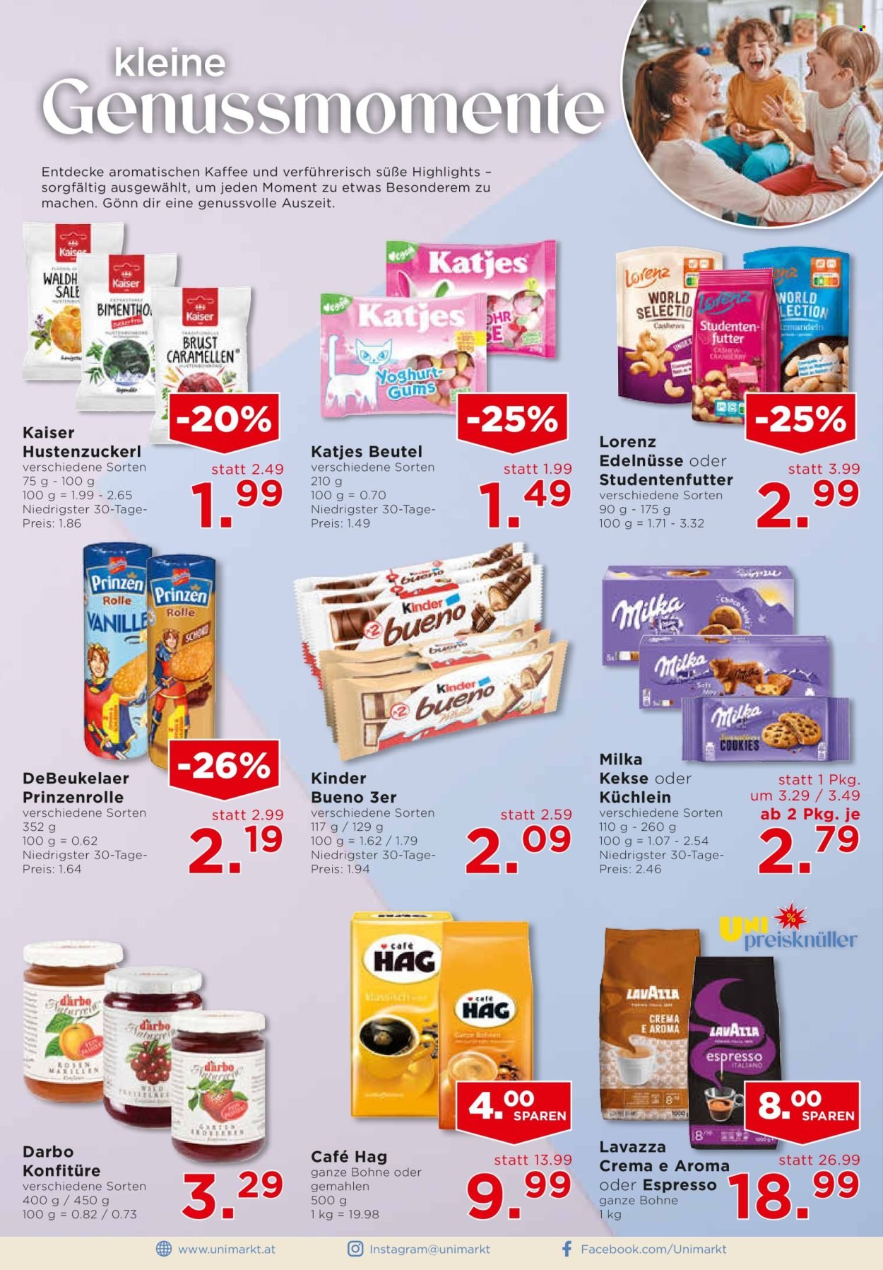 UNIMARKT Flugblatt - Ab Mittwoch, 7.1.2026