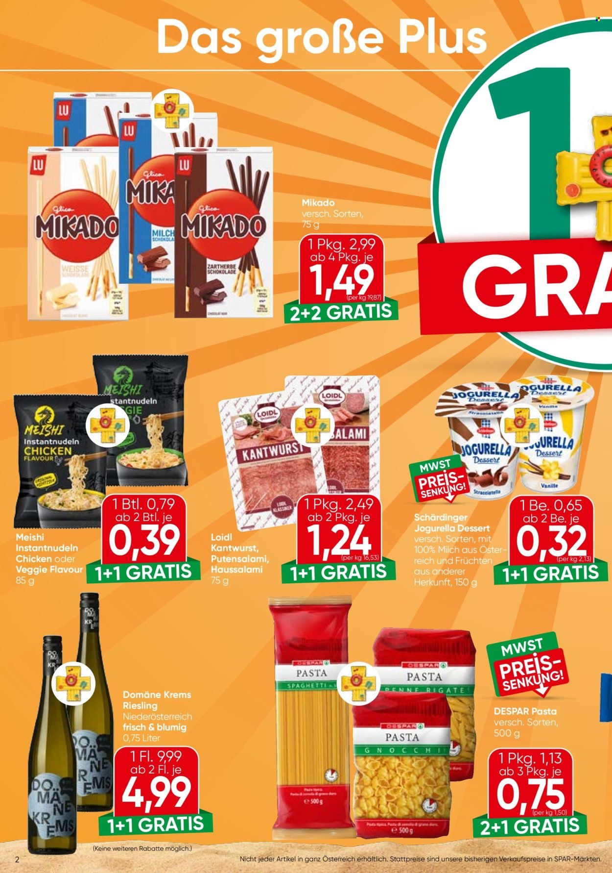 SPAR Flugblatt - Ab Donnerstag, 6.8.2026