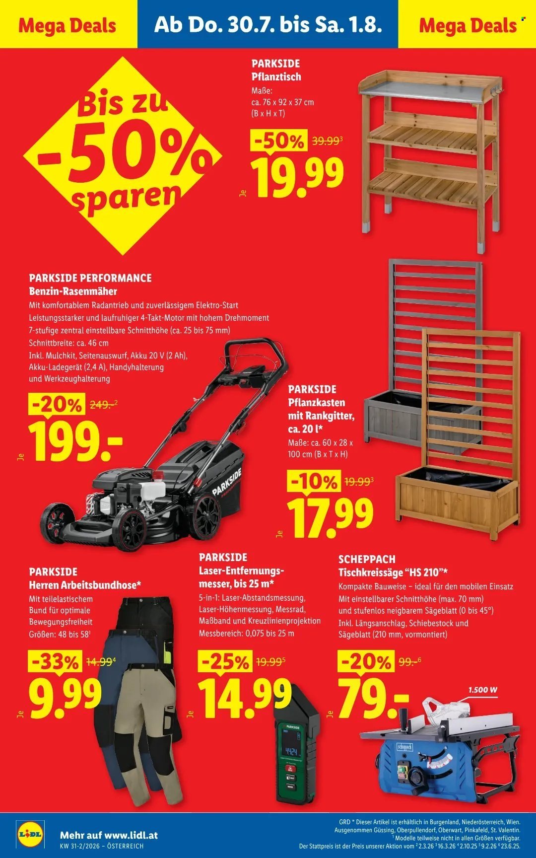 LIDL Flugblatt - Ab Donnerstag, 30.7.2026