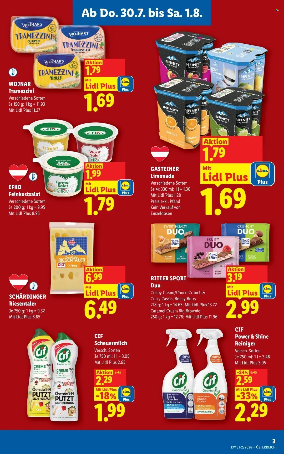 LIDL Flugblatt - Ab Donnerstag, 30.7.2026