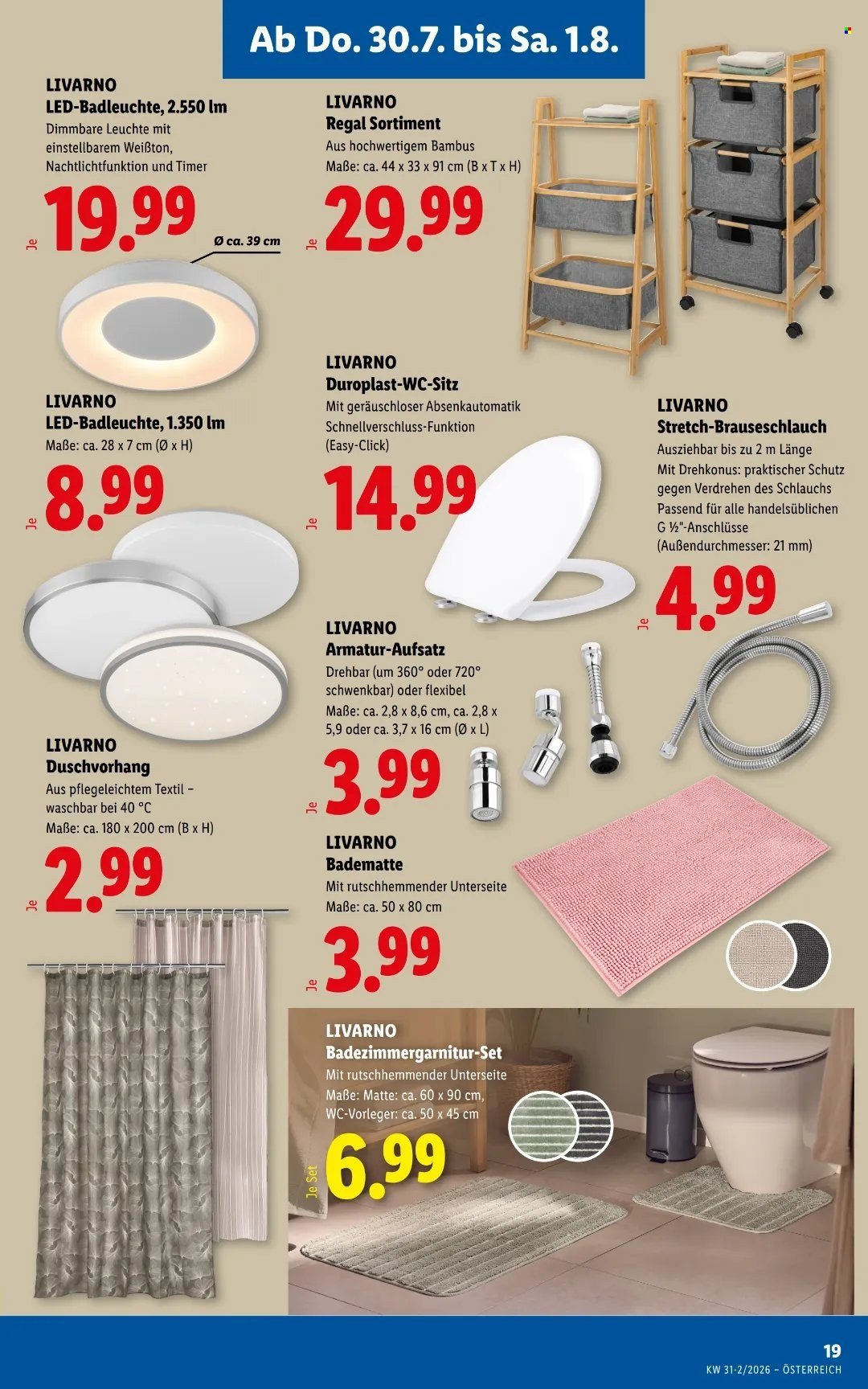 LIDL Flugblatt - Ab Donnerstag, 30.7.2026