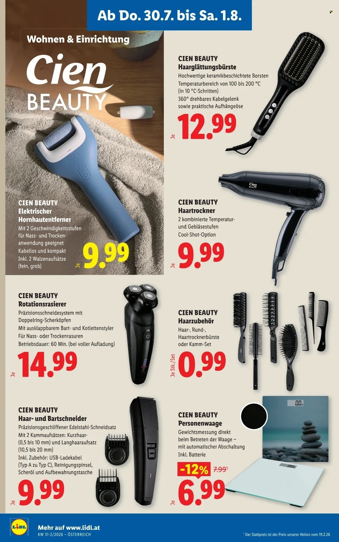 LIDL Flugblatt - Ab Donnerstag, 30.7.2026