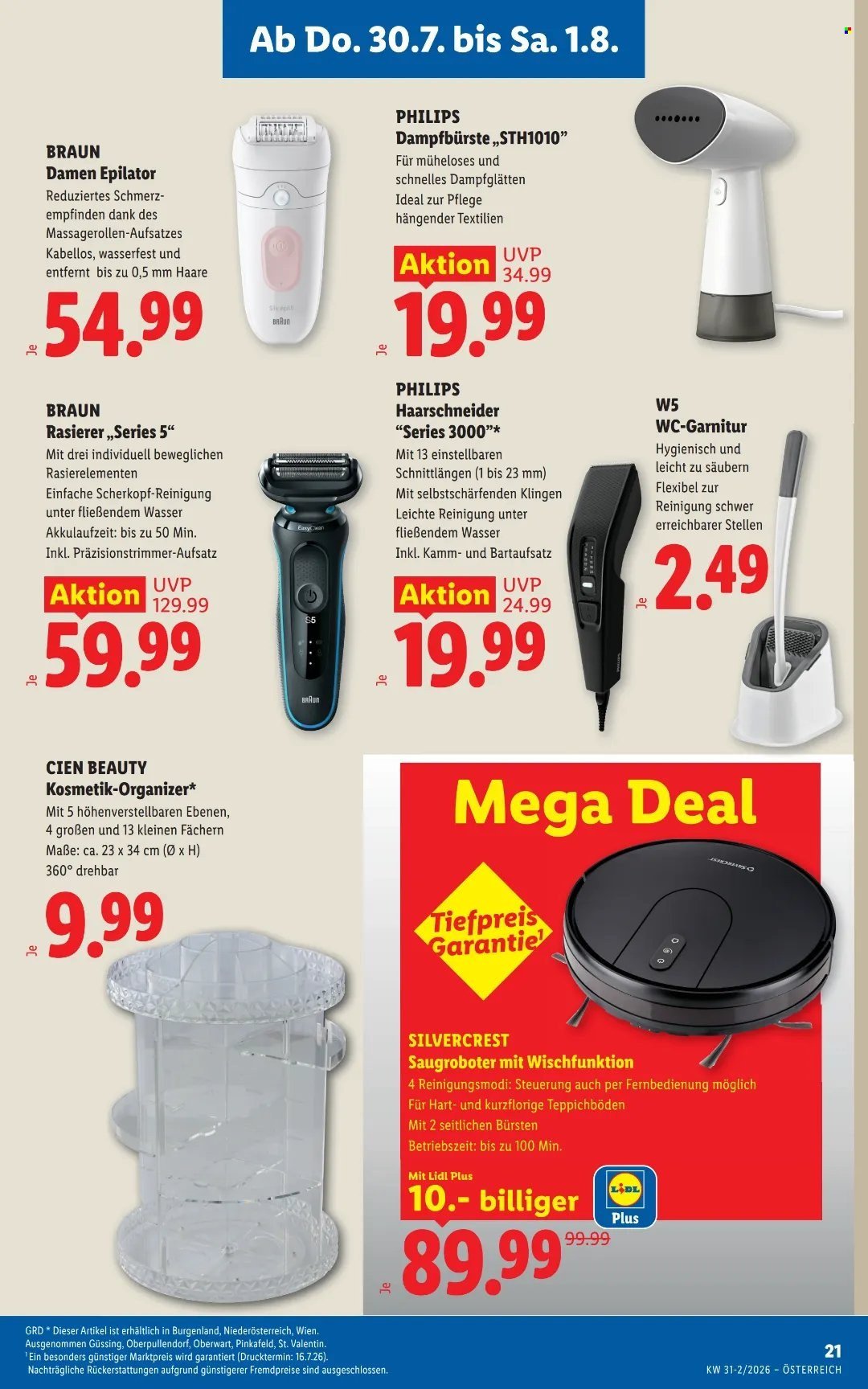 LIDL Flugblatt - Ab Donnerstag, 30.7.2026