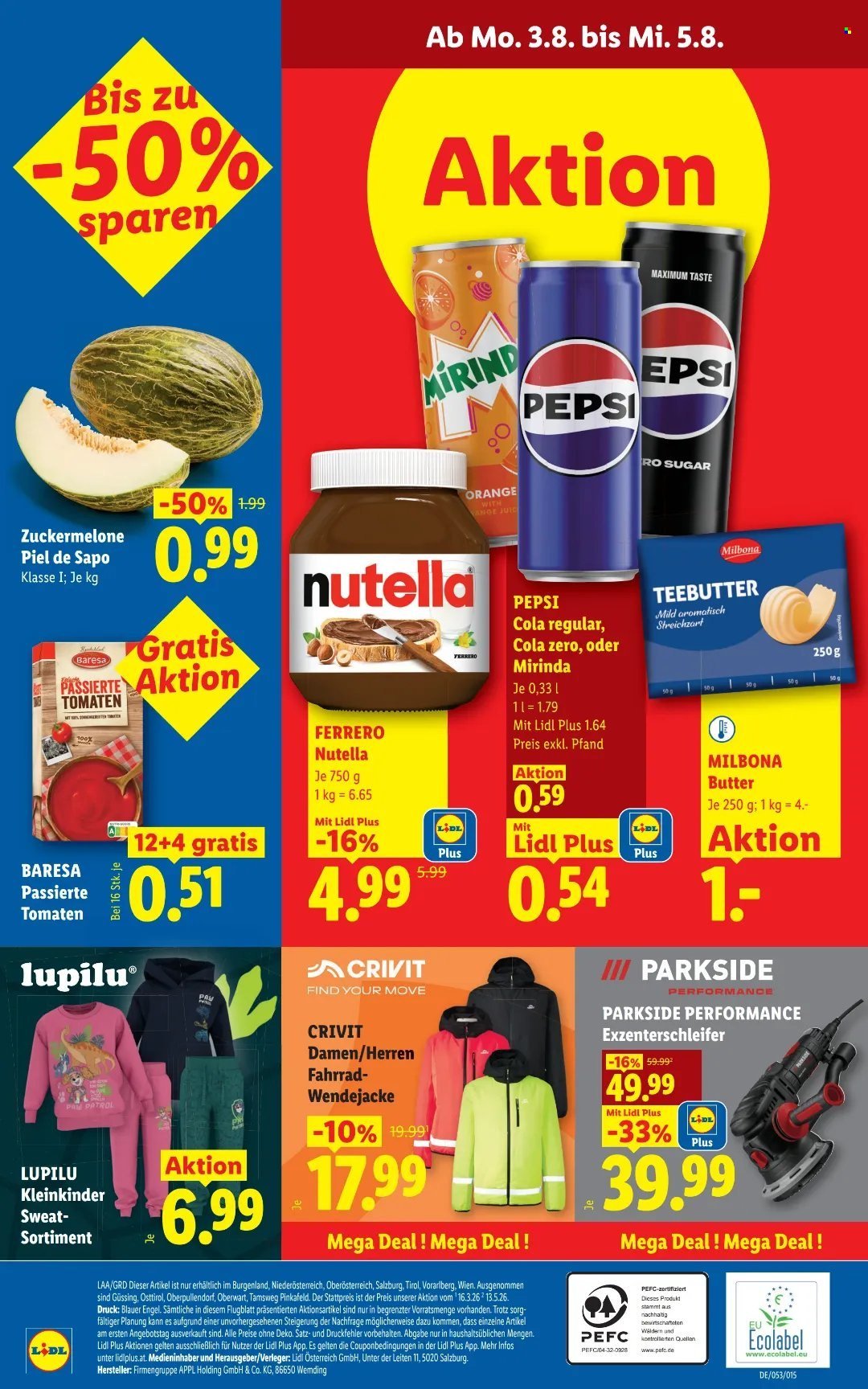 LIDL Flugblatt - Ab Donnerstag, 30.7.2026