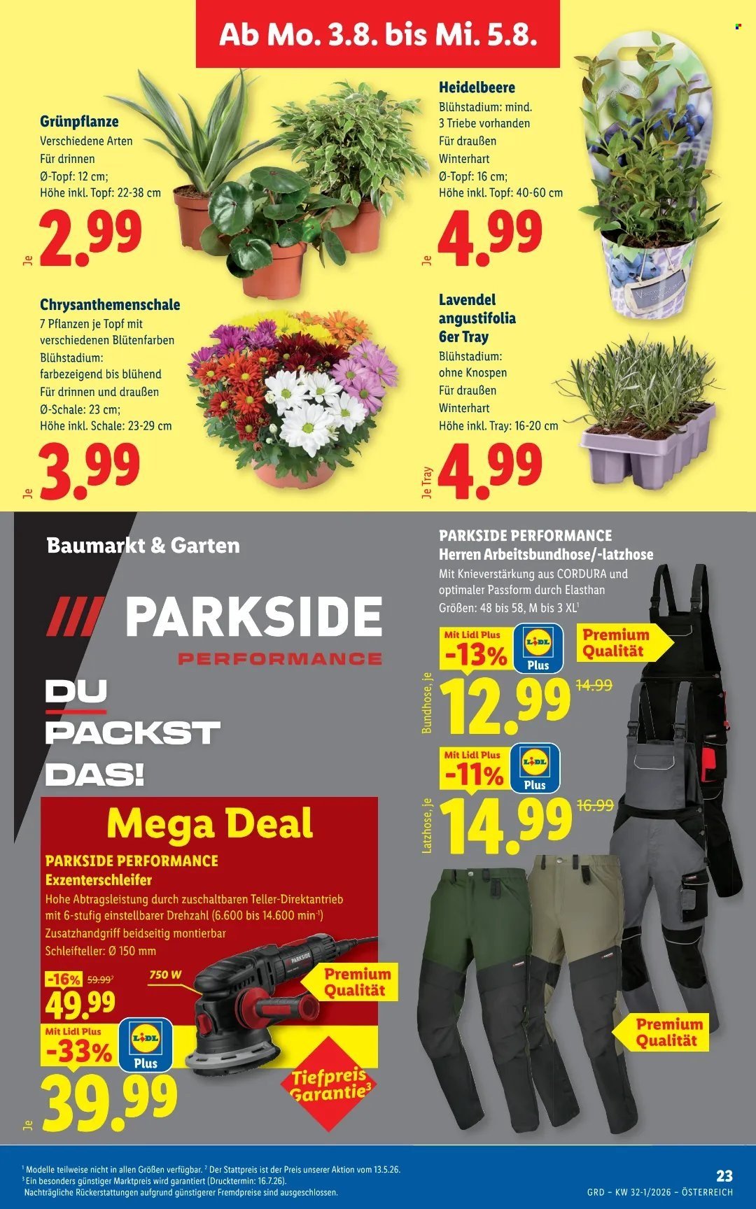 LIDL Flugblatt - Ab Donnerstag, 30.7.2026