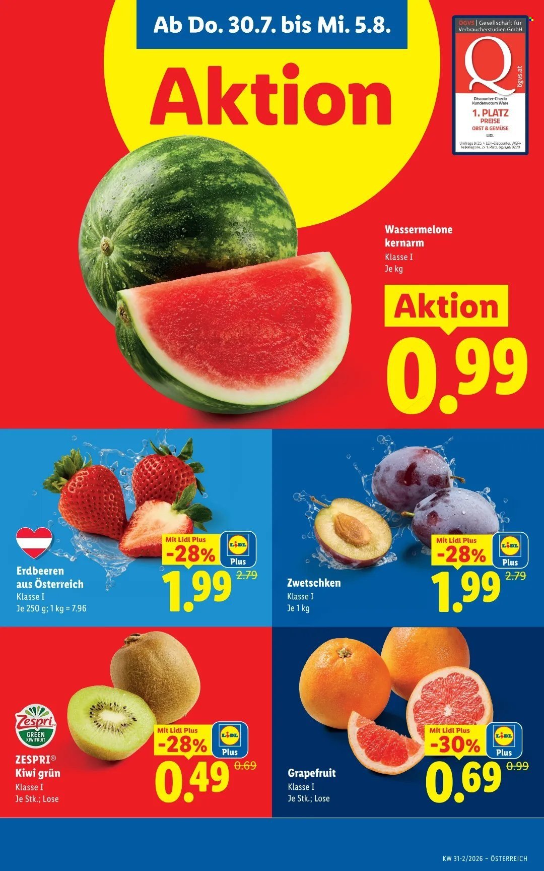 LIDL Flugblatt - Ab Donnerstag, 30.7.2026