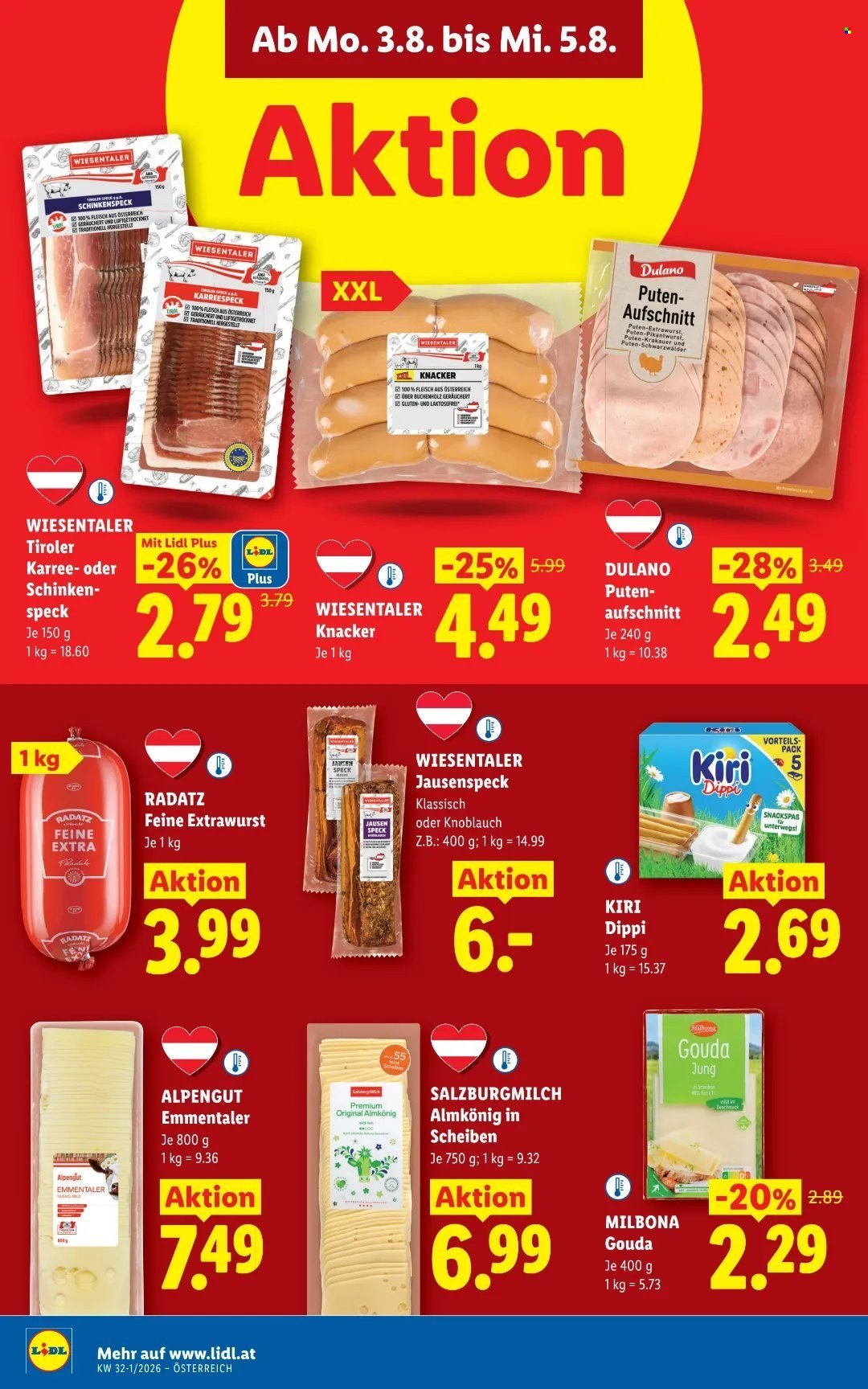 LIDL Flugblatt - Ab Donnerstag, 30.7.2026