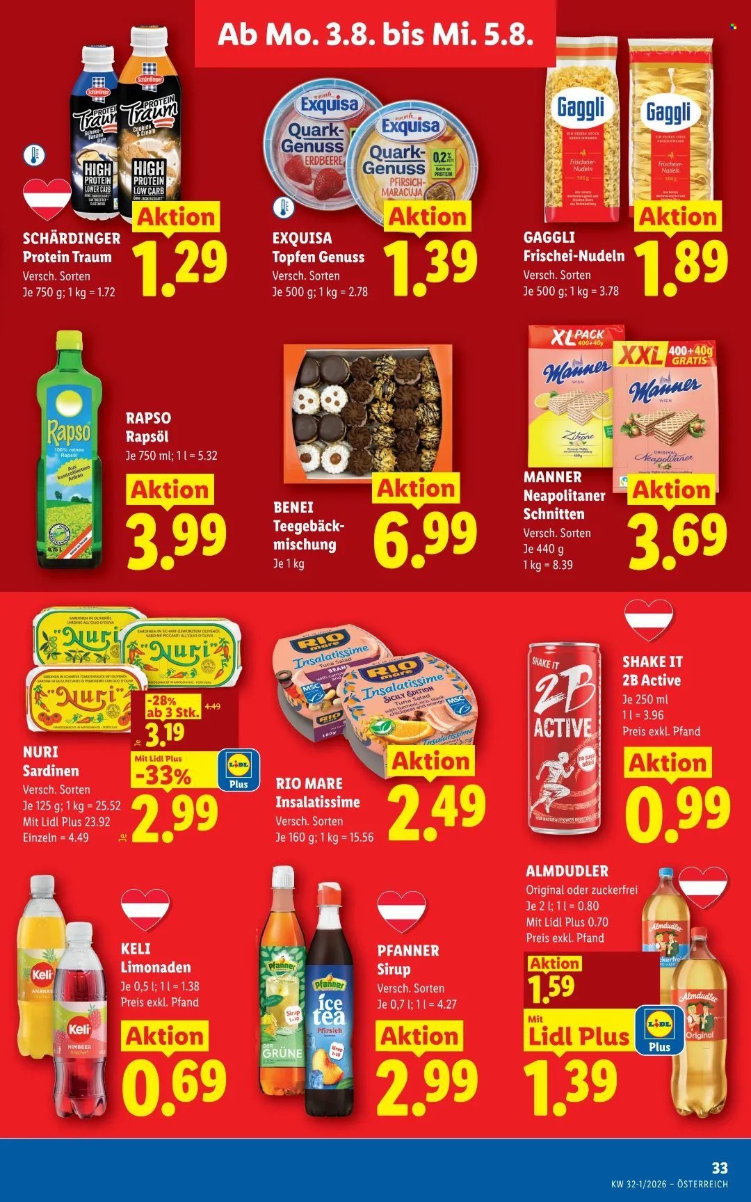 LIDL Flugblatt - Ab Donnerstag, 30.7.2026