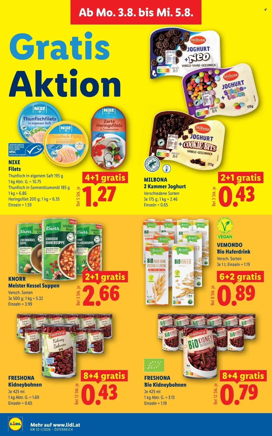 LIDL Flugblatt - Ab Donnerstag, 30.7.2026
