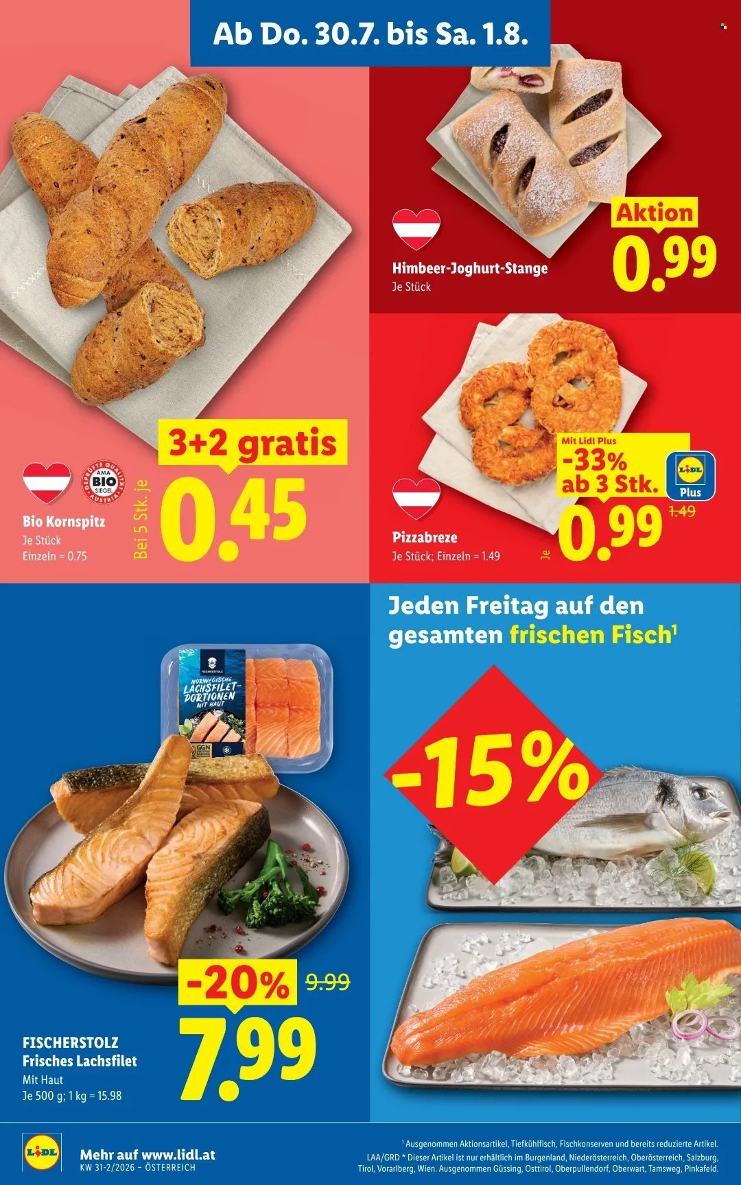 LIDL Flugblatt - Ab Donnerstag, 30.7.2026