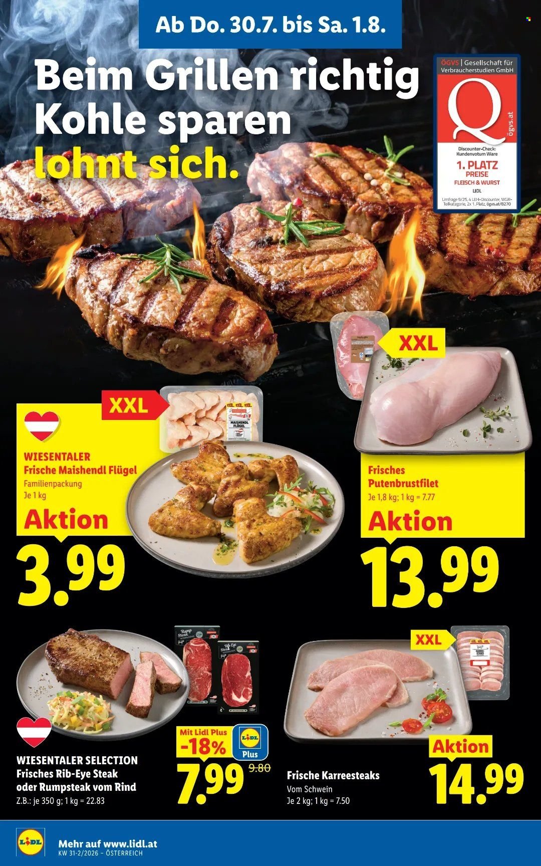LIDL Flugblatt - Ab Donnerstag, 30.7.2026