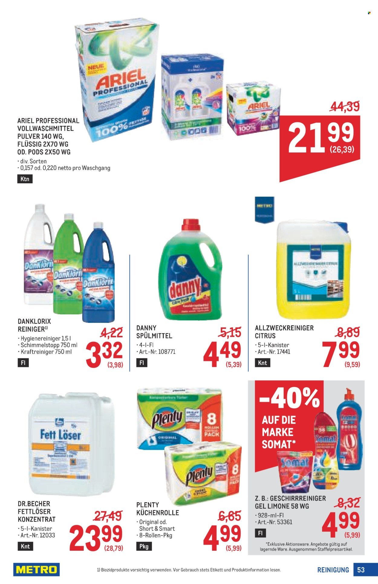 METRO Flugblatt - Profi