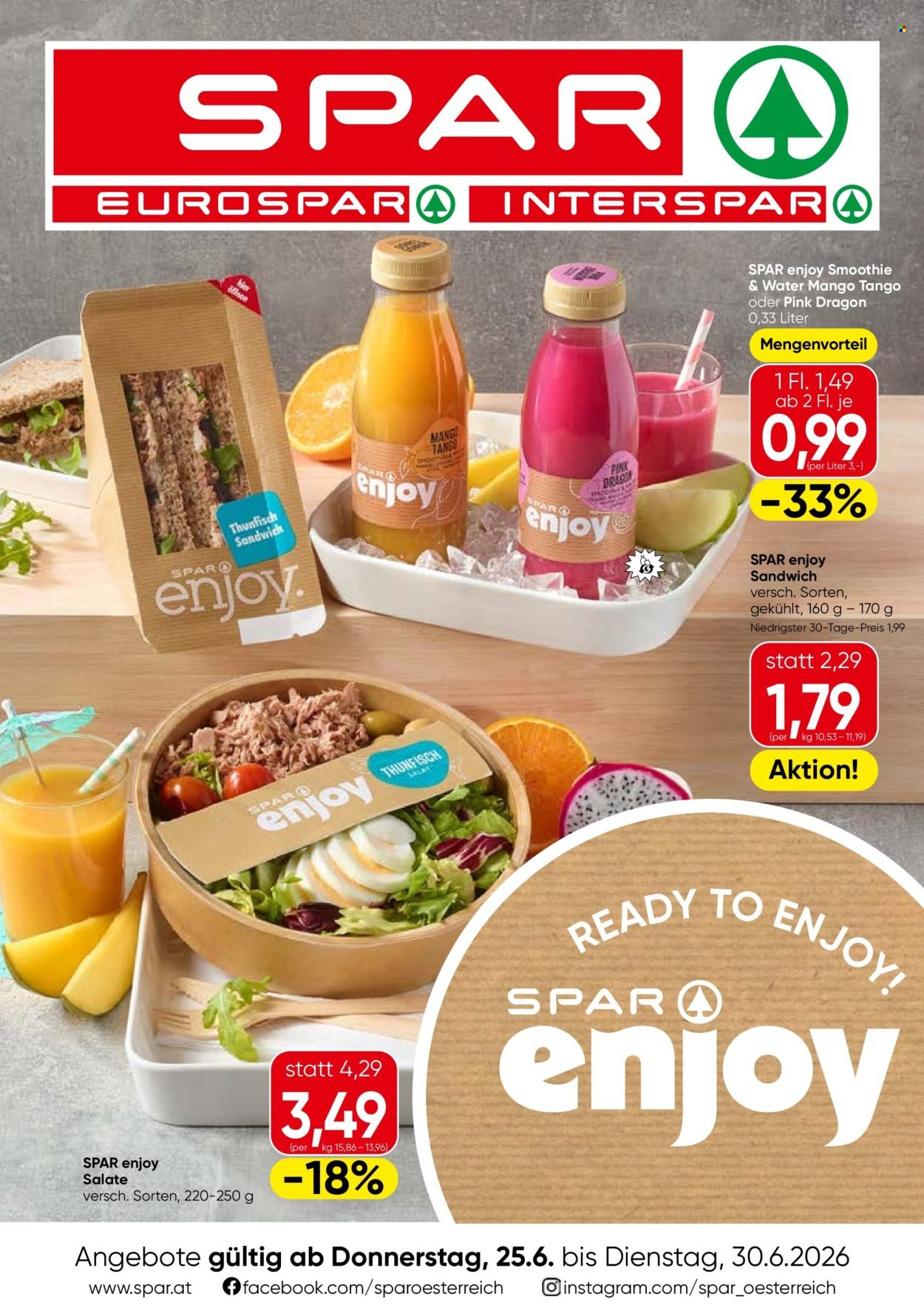 SPAR Flugblatt - Ab Donnerstag, 25.6.2026