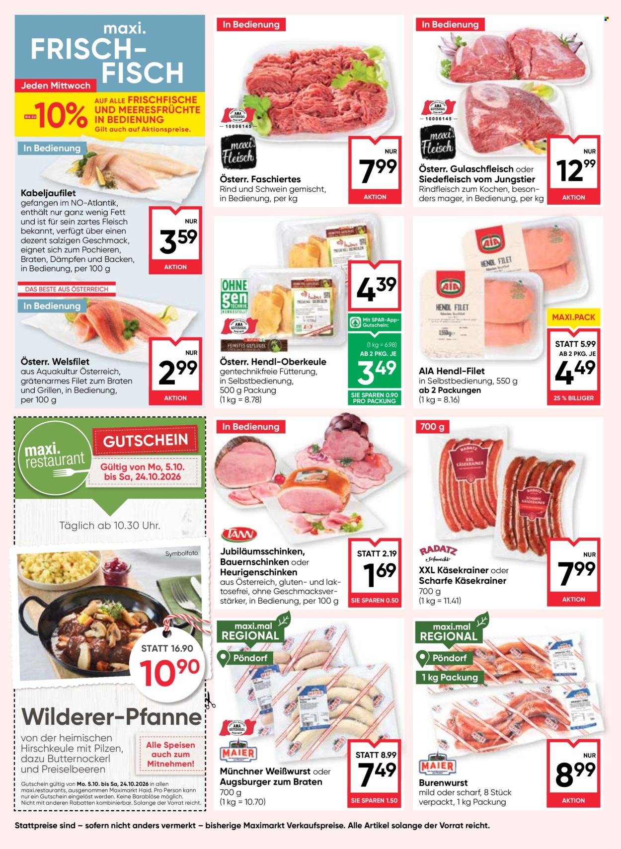 MAXIMARKT Flugblatt - Ab Donnerstag, 8.10.2026