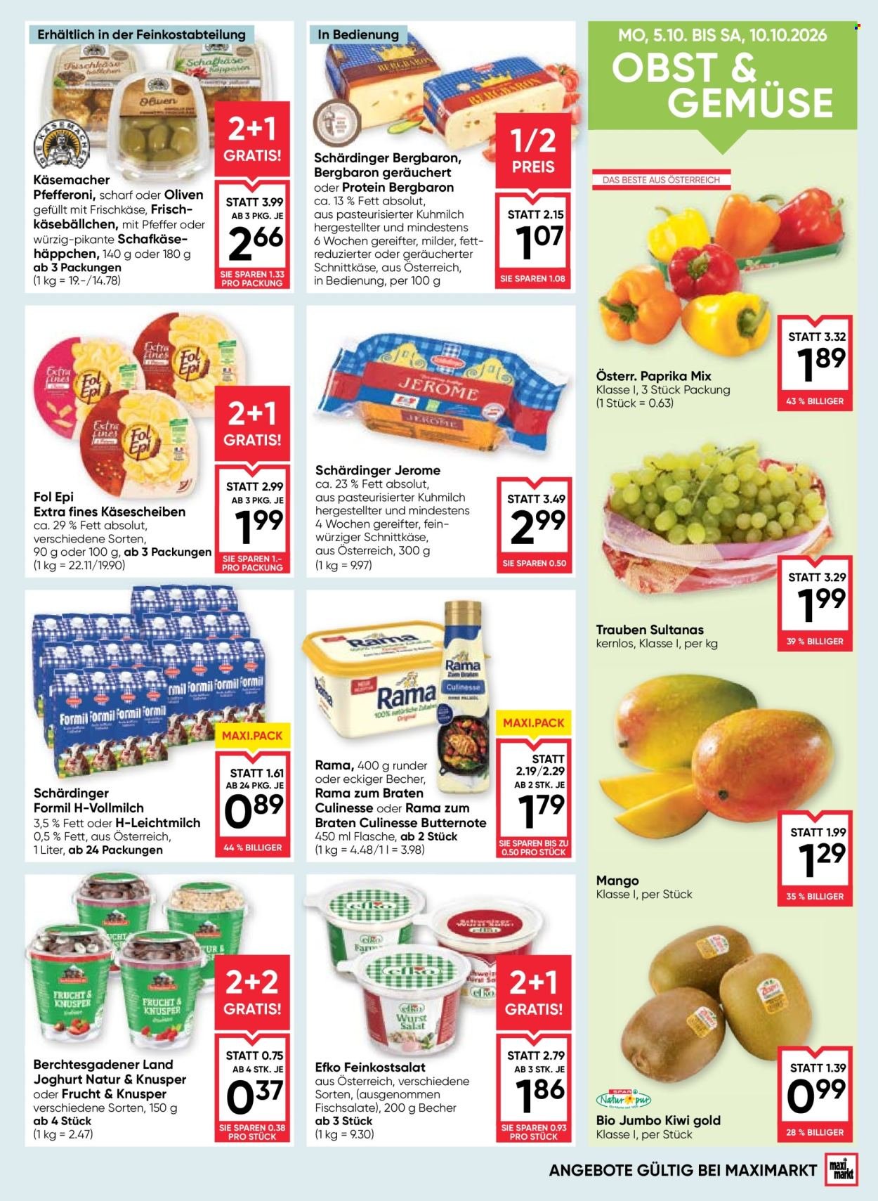MAXIMARKT Flugblatt - Ab Donnerstag, 8.10.2026
