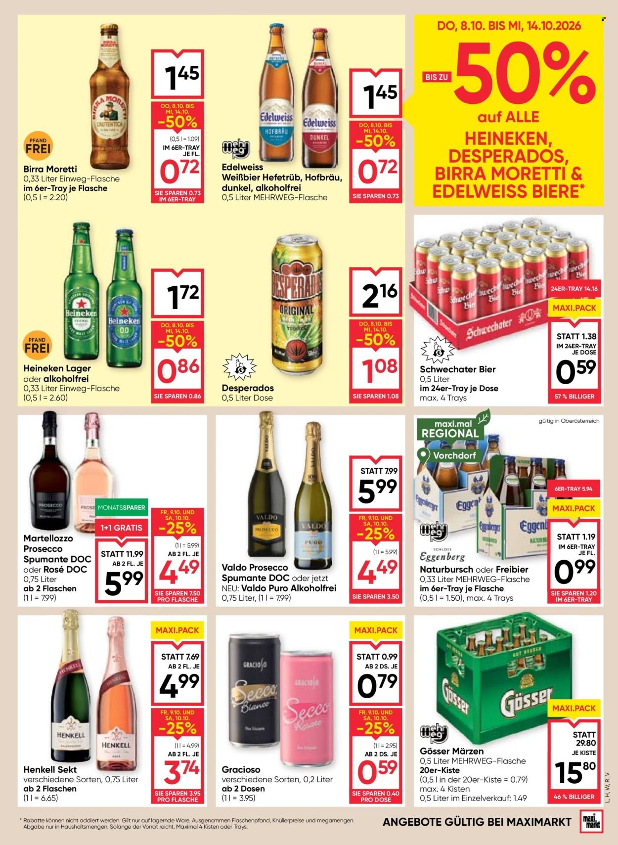 MAXIMARKT Flugblatt - Ab Donnerstag, 8.10.2026
