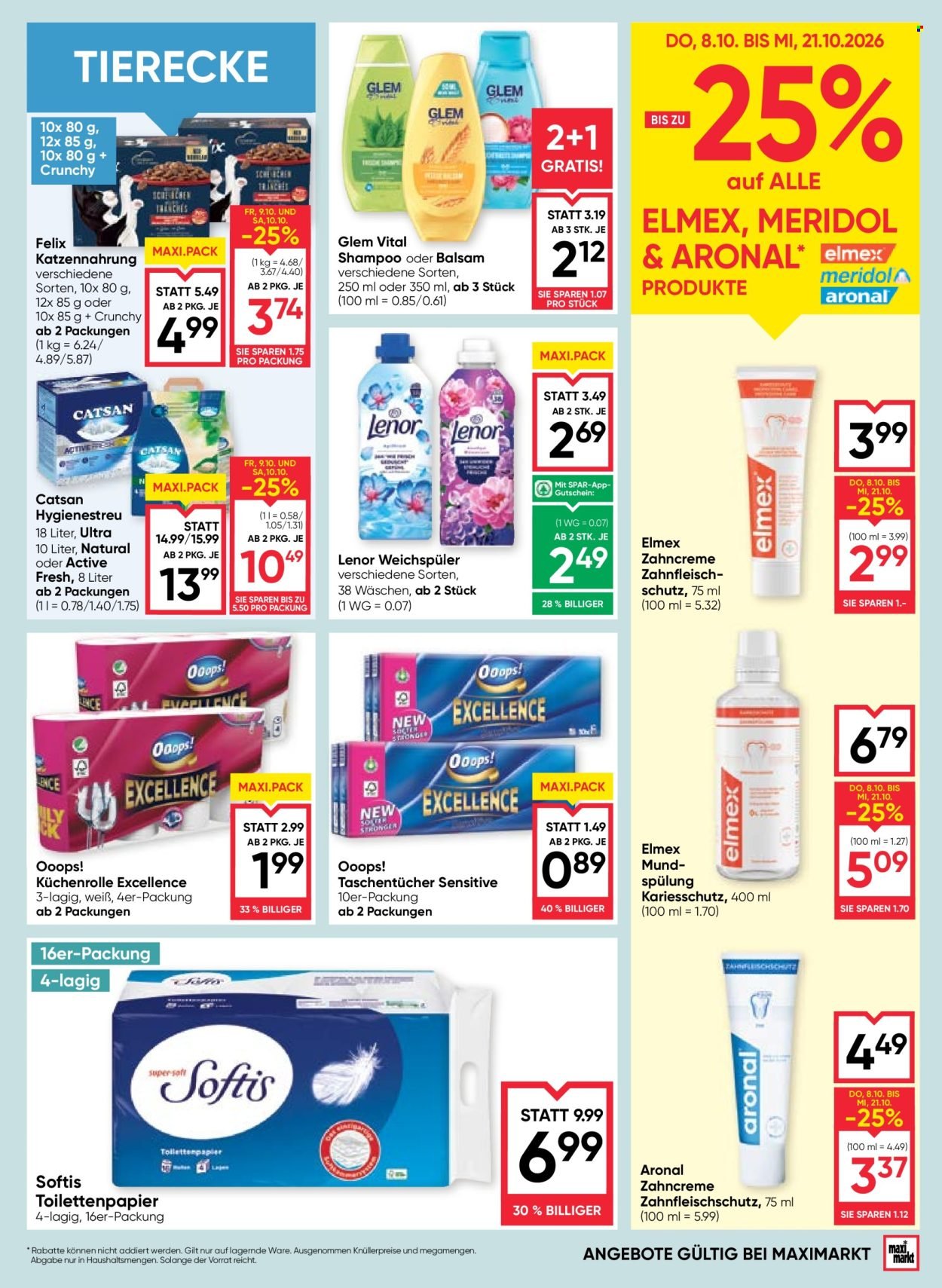 MAXIMARKT Flugblatt - Ab Donnerstag, 8.10.2026