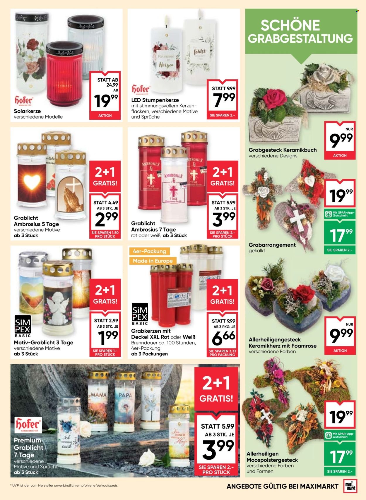 MAXIMARKT Flugblatt - Ab Donnerstag, 8.10.2026