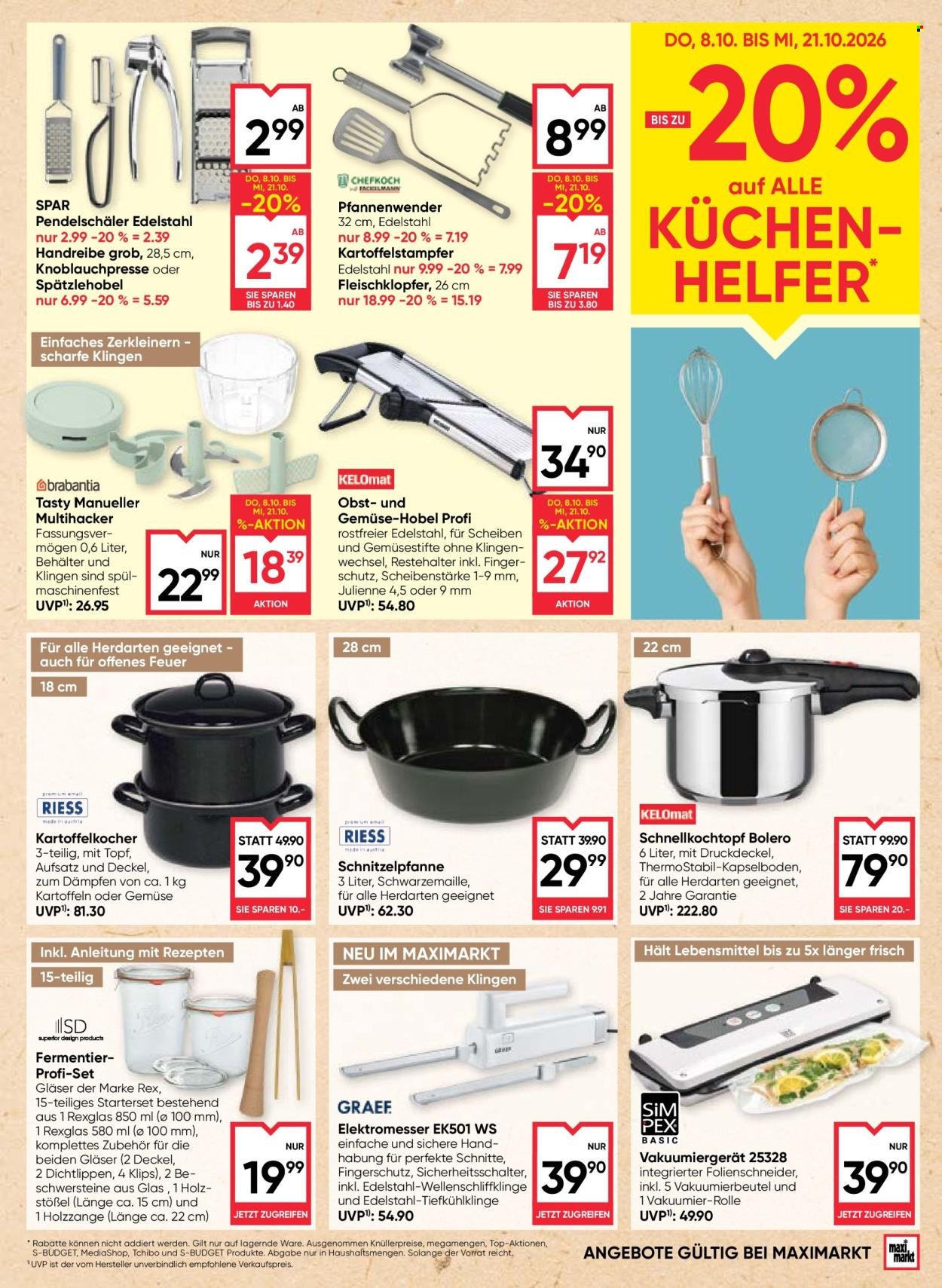 MAXIMARKT Flugblatt - Ab Donnerstag, 8.10.2026