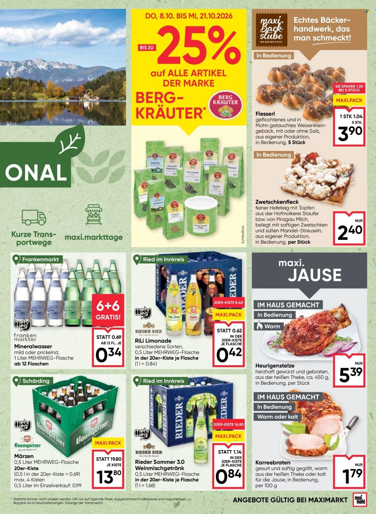 MAXIMARKT Flugblatt - Ab Donnerstag, 8.10.2026