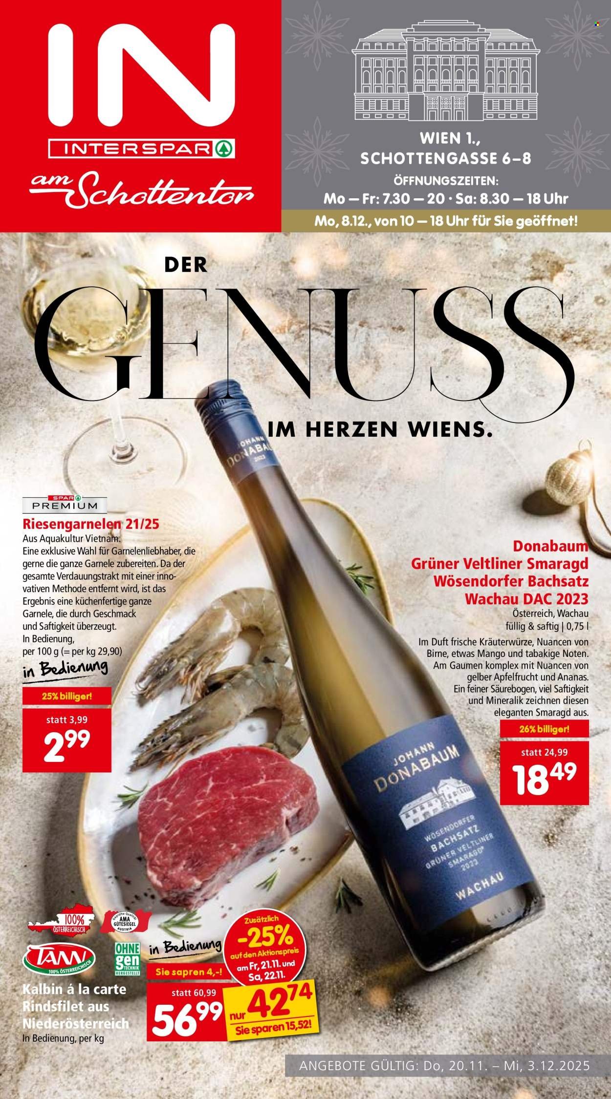 INTERSPAR Flugblatt - Am Schottentor KW47