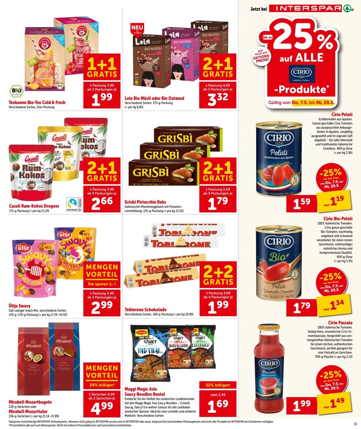 INTERSPAR Flugblatt - Ab Donnerstag, 7.5.2026 (2026-05-07 - 2026-05-20) | 15