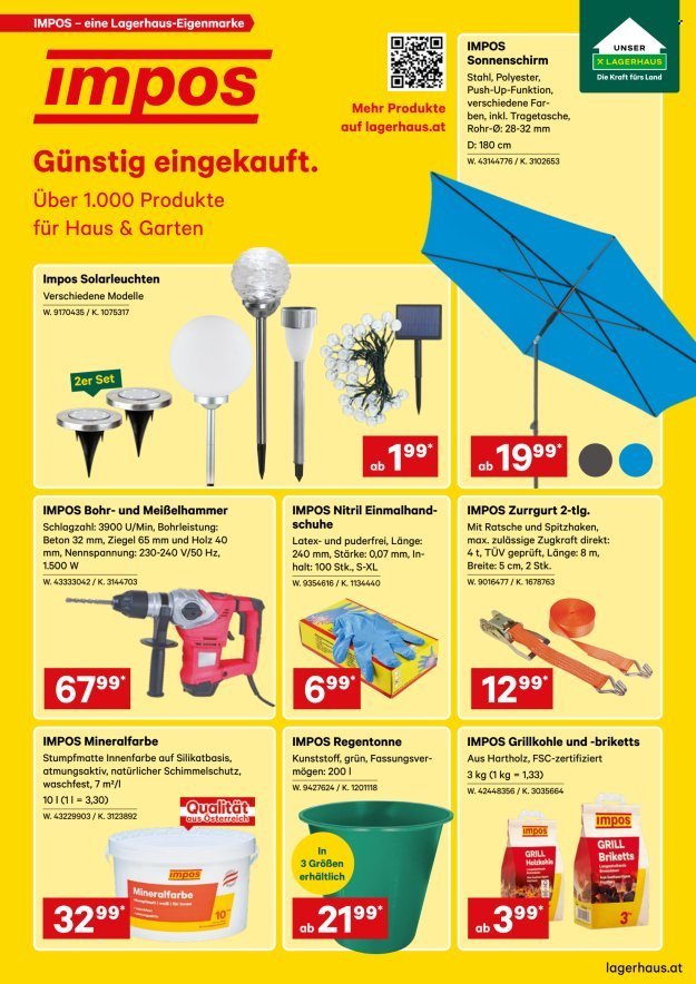 LAGERHAUS Flugblatt - Ab Montag, 3.8.2026