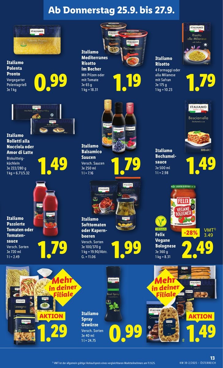 LIDL Flugblatt - Ab Donnerstag, 25.9.2025 (2025-09-25 - 2025-10-01)