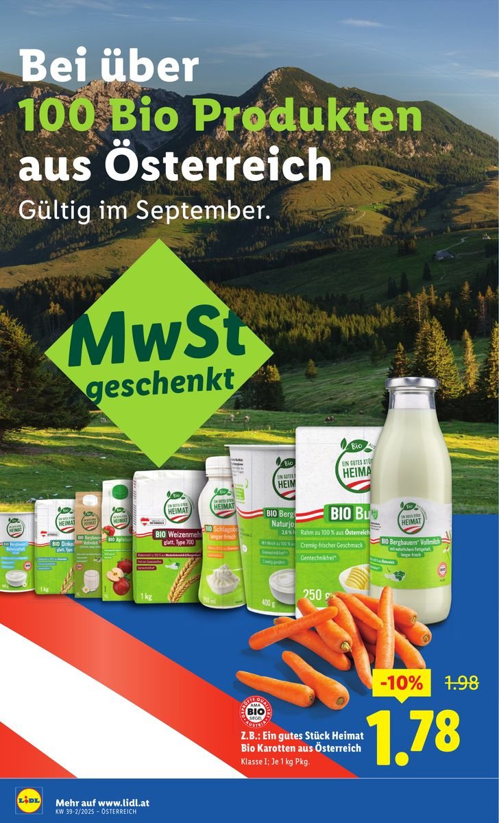 LIDL Flugblatt - Ab Donnerstag, 25.9.2025 (2025-09-25 - 2025-10-01)