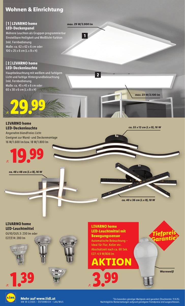 LIDL Flugblatt - Ab Donnerstag, 25.9.2025 (2025-09-25 - 2025-10-01)