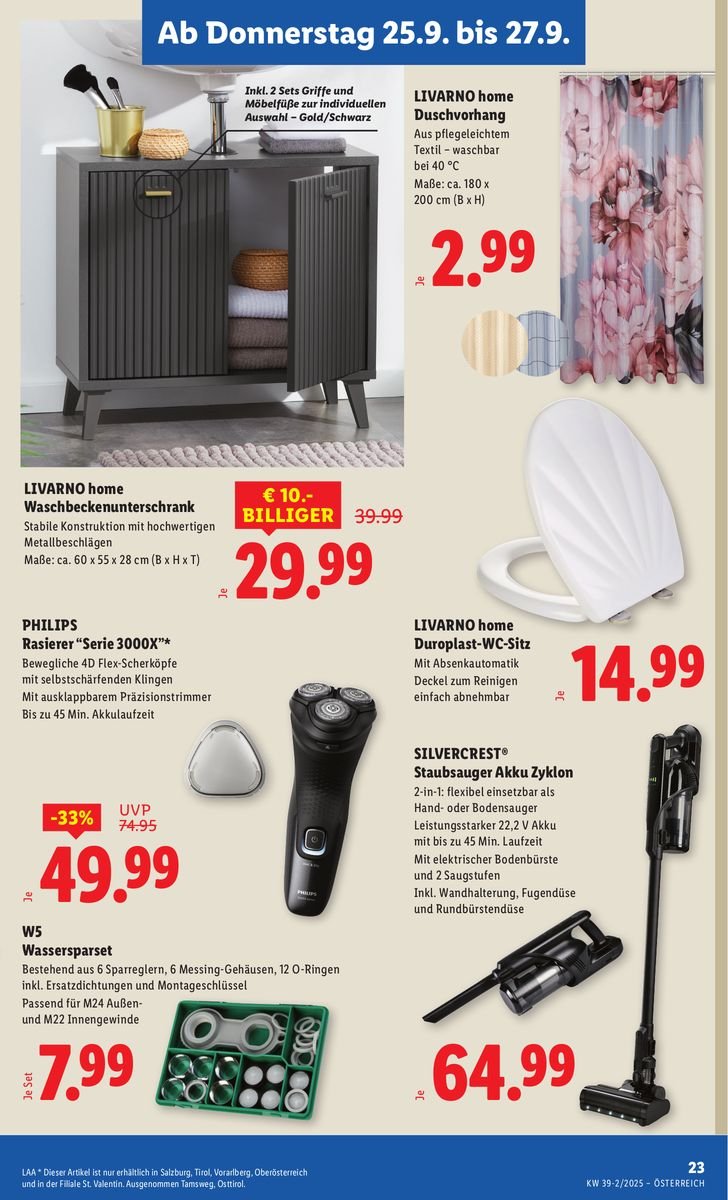LIDL Flugblatt - Ab Donnerstag, 25.9.2025 (2025-09-25 - 2025-10-01)