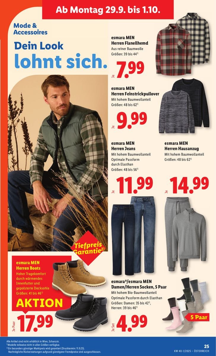 LIDL Flugblatt - Ab Donnerstag, 25.9.2025 (2025-09-25 - 2025-10-01)
