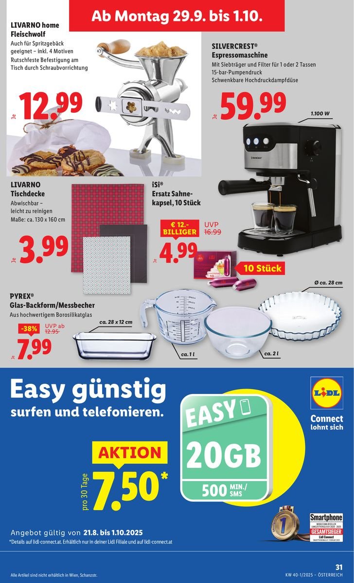 LIDL Flugblatt - Ab Donnerstag, 25.9.2025 (2025-09-25 - 2025-10-01)
