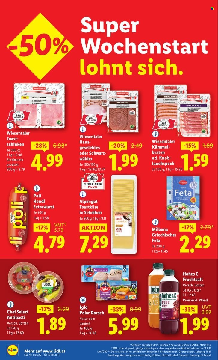 LIDL Flugblatt - Ab Donnerstag, 25.9.2025 (2025-09-25 - 2025-10-01)