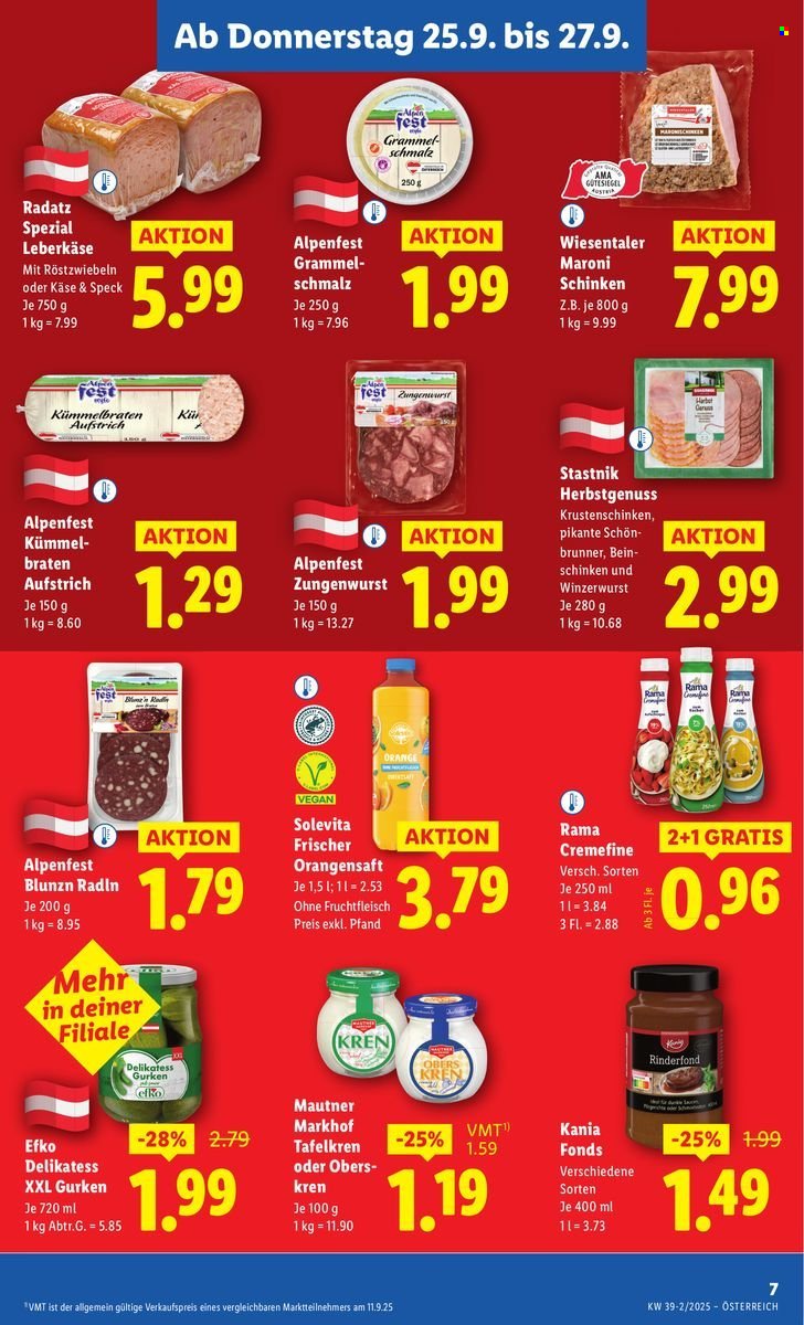 LIDL Flugblatt - Ab Donnerstag, 25.9.2025 (2025-09-25 - 2025-10-01)