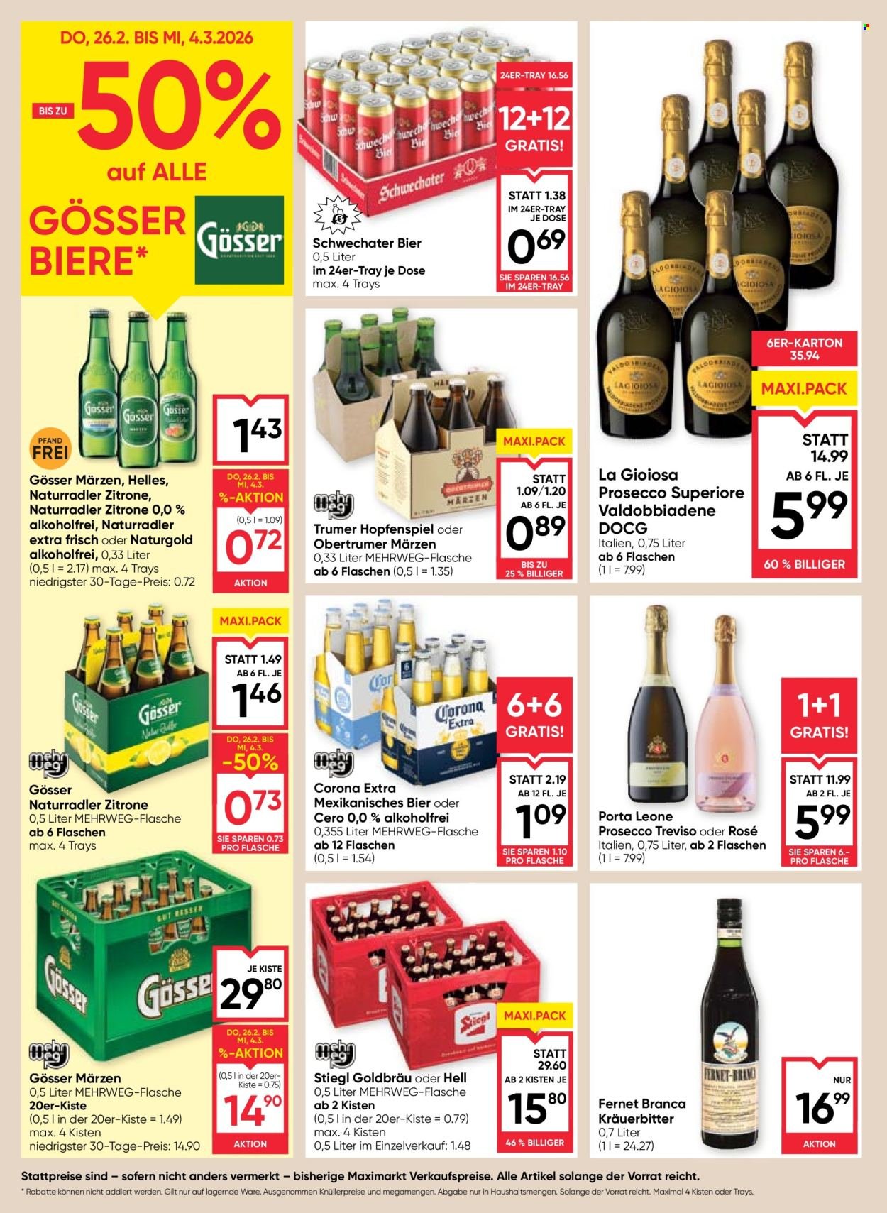 MAXIMARKT Flugblatt - Ab Donnerstag, 26.2.2026