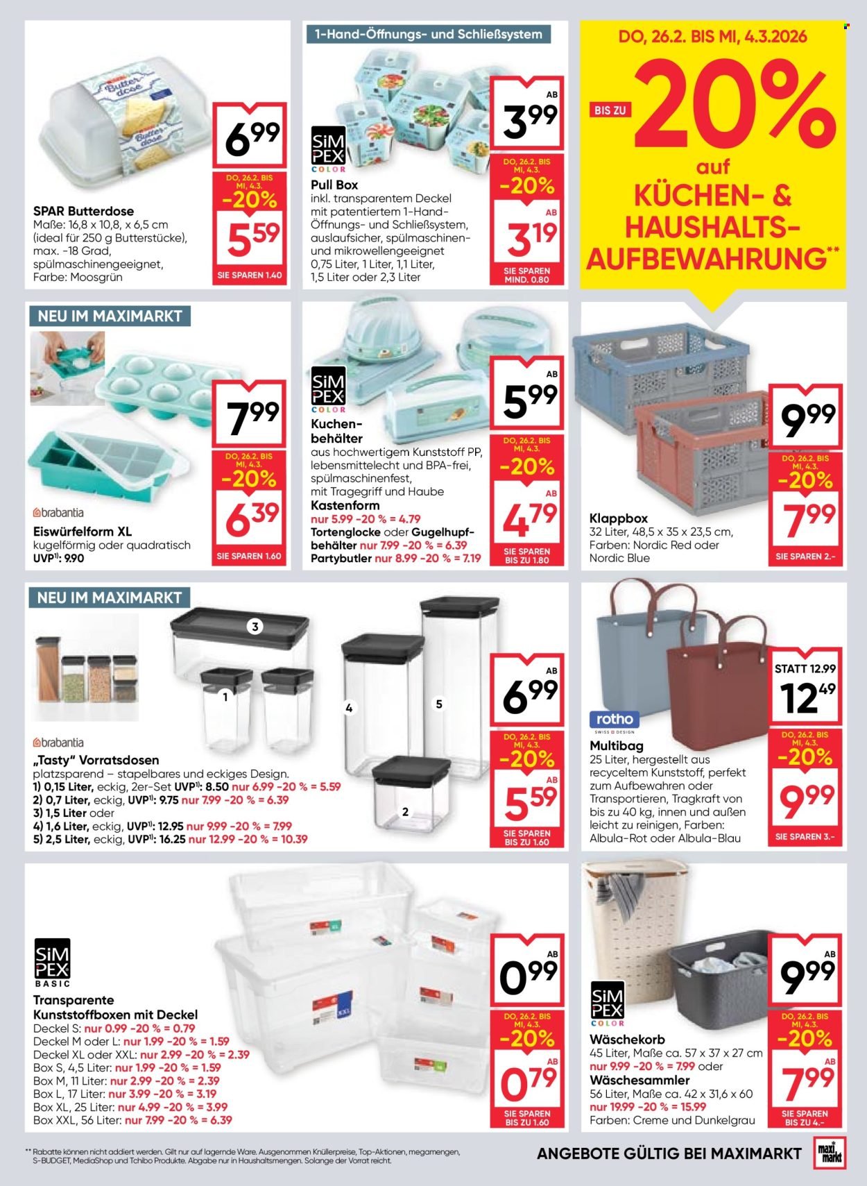 MAXIMARKT Flugblatt - Ab Donnerstag, 26.2.2026
