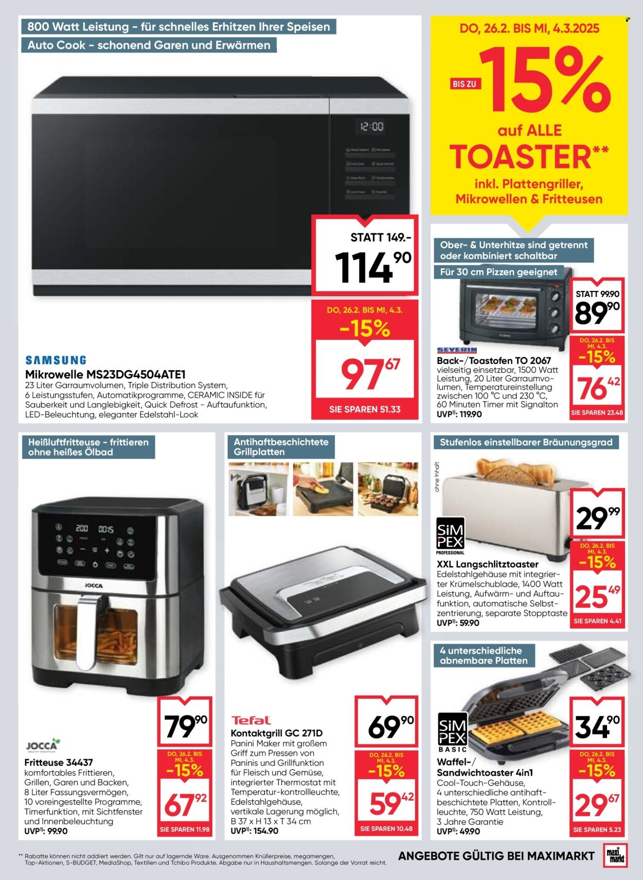 MAXIMARKT Flugblatt - Ab Donnerstag, 26.2.2026