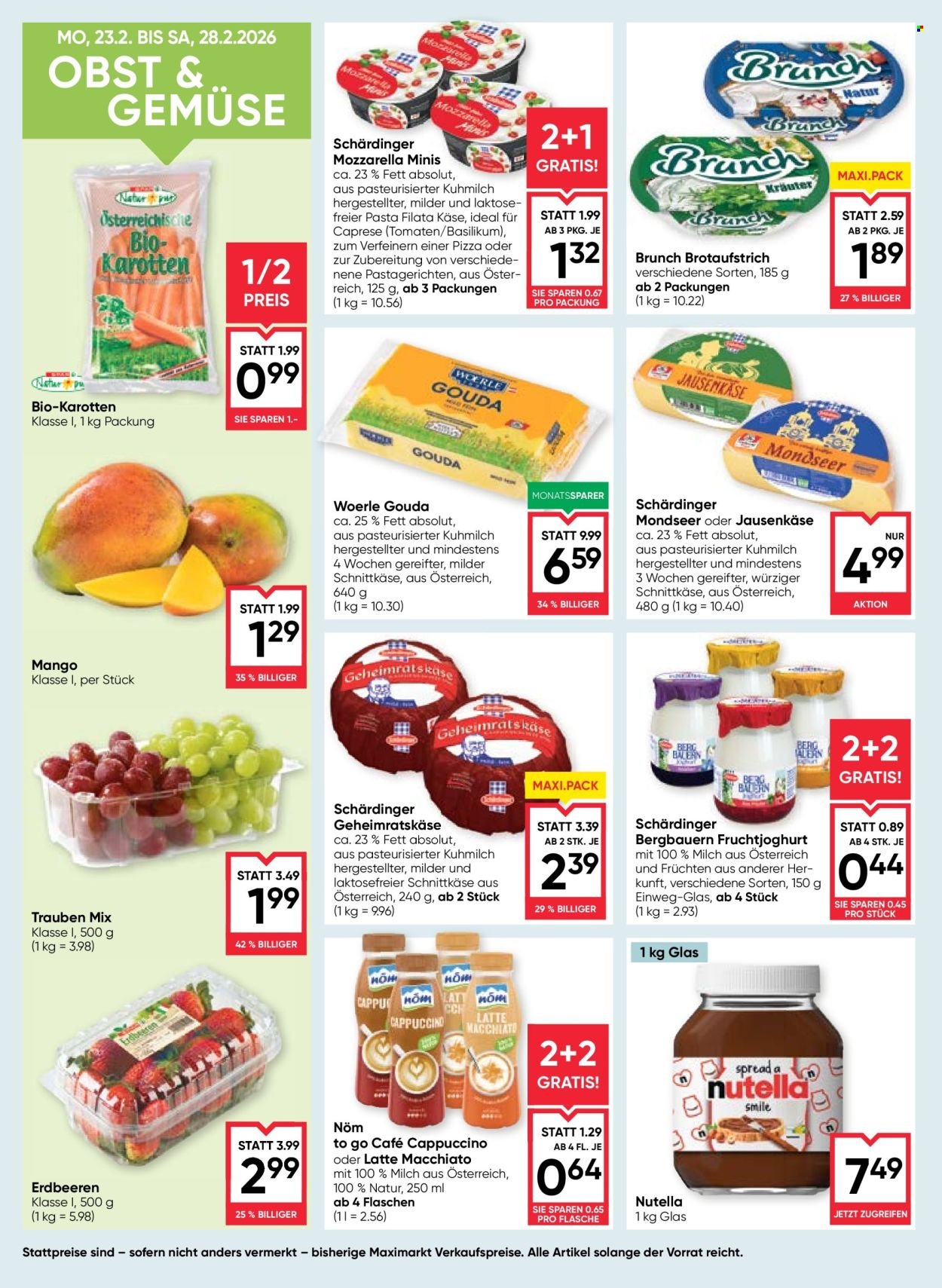 MAXIMARKT Flugblatt - Ab Donnerstag, 26.2.2026