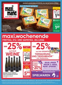 MAXIMARKT Flugblatt - Ab Donnerstag, 26.2.2026