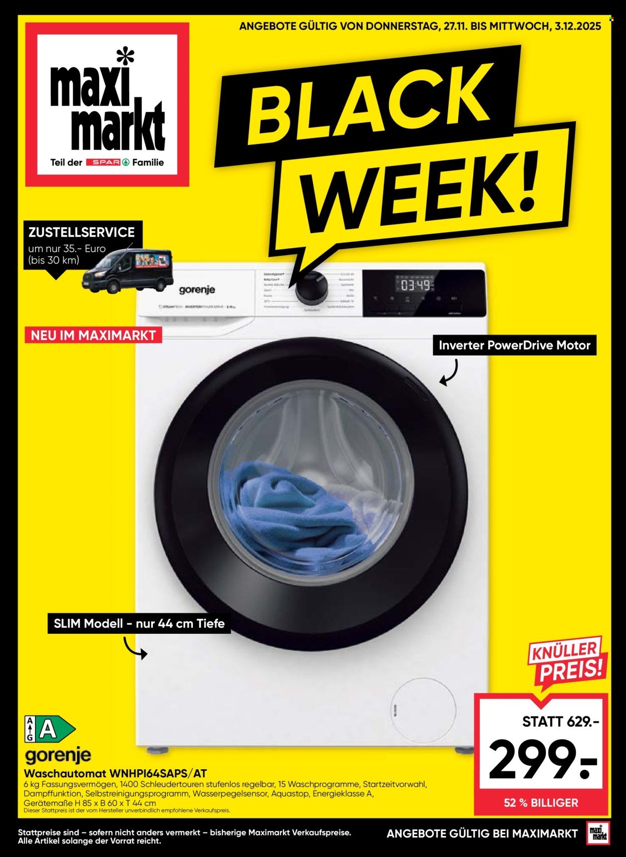 MAXIMARKT Flugblatt - Ab Donnerstag, 27.11.2025