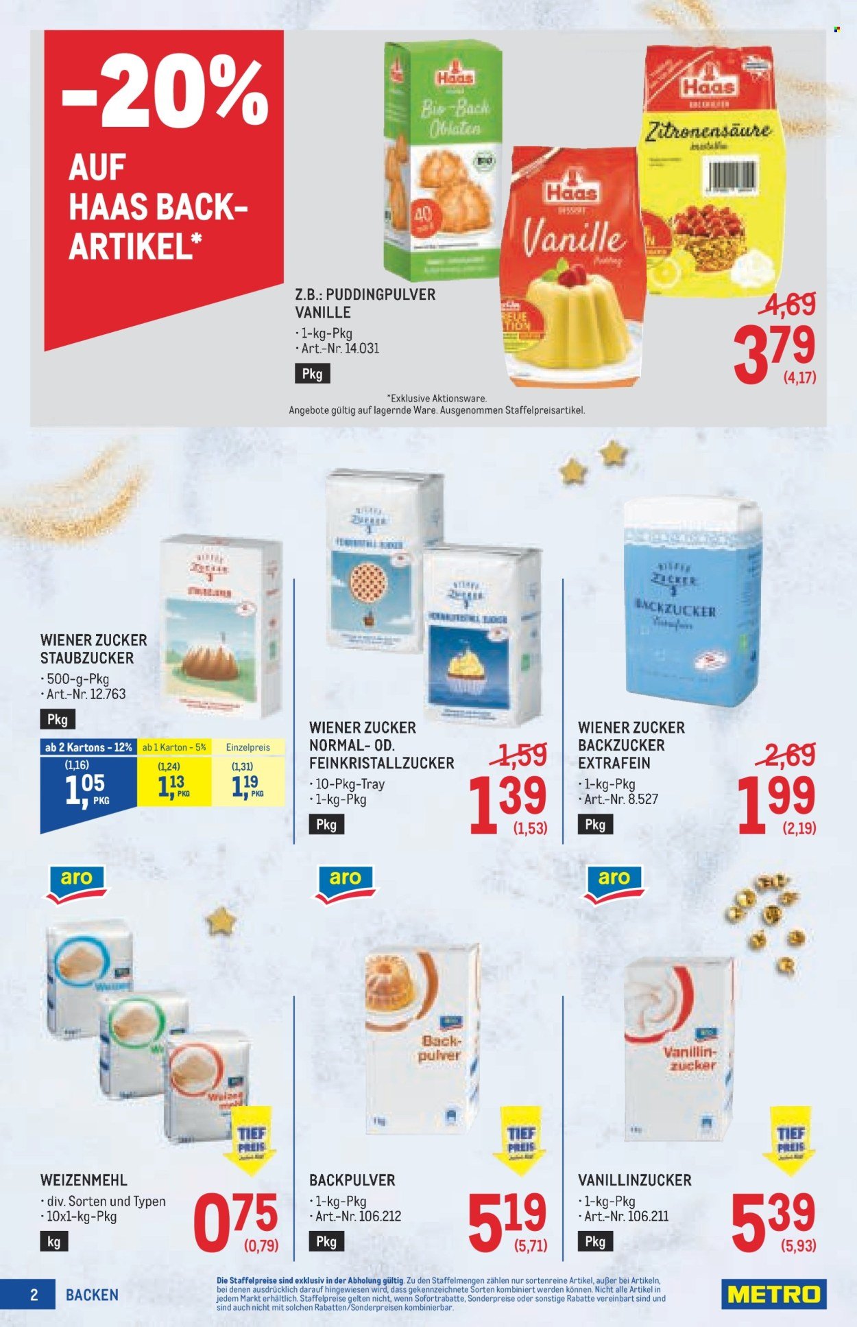METRO Flugblatt - Backen Spezial