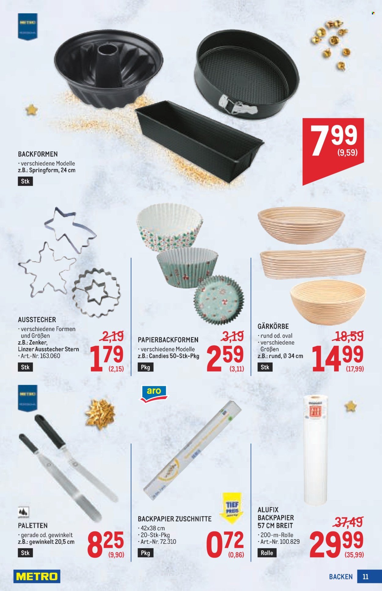METRO Flugblatt - Backen Spezial