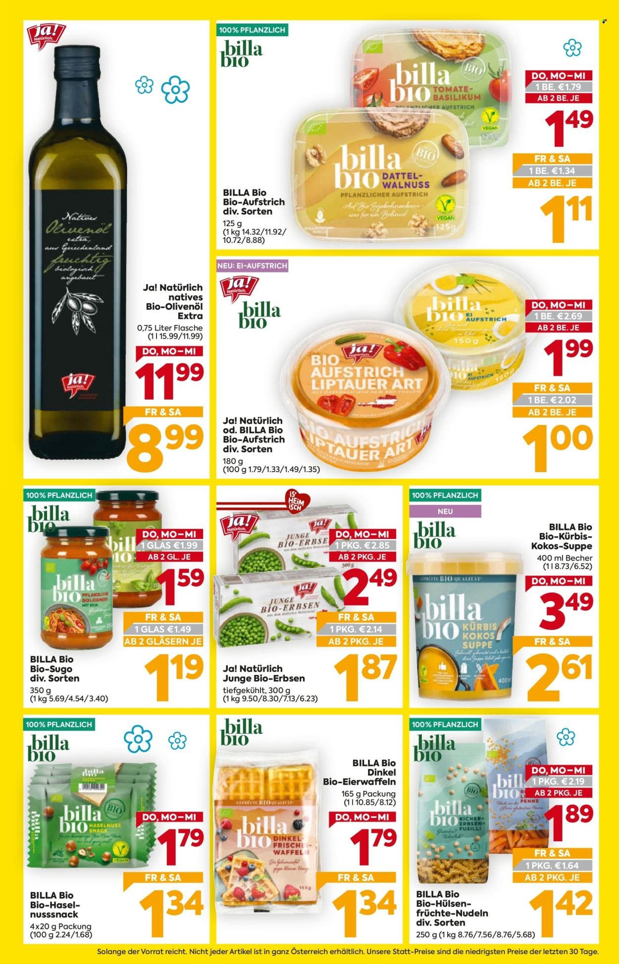 BILLA Flugblatt - Ab Donnerstag, 26.2.2026