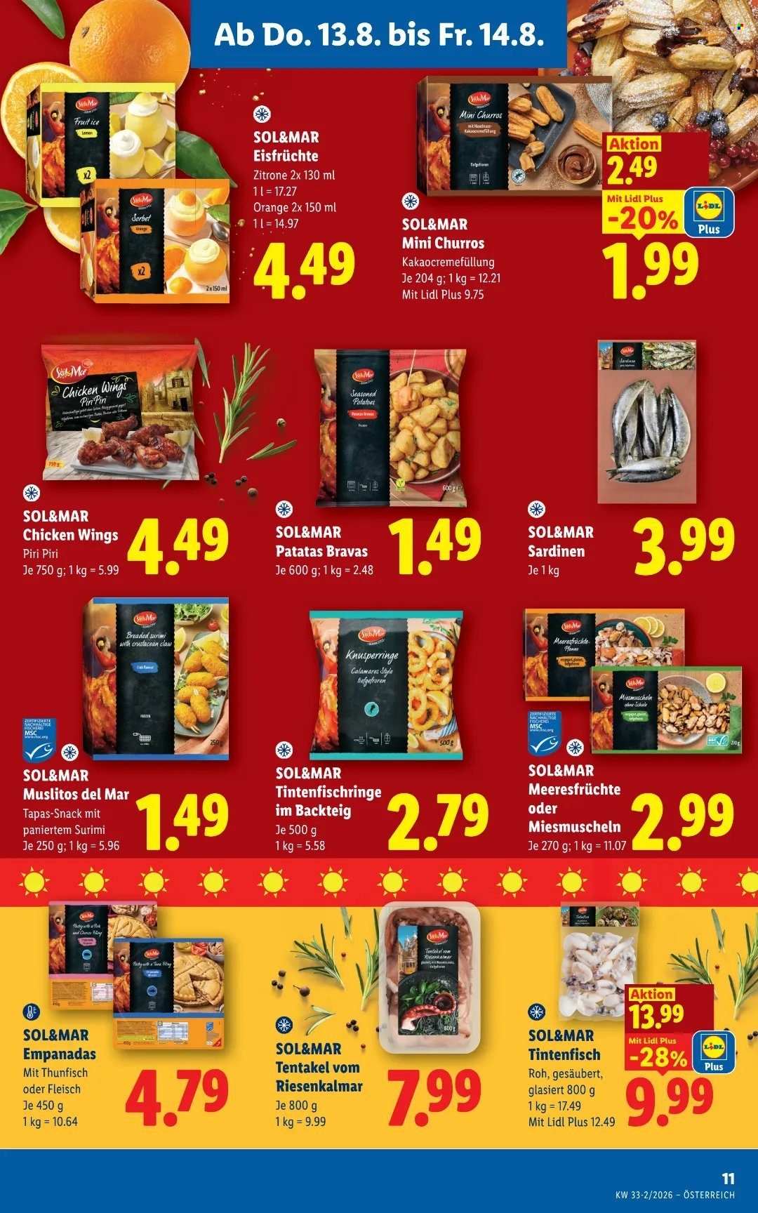 LIDL Flugblatt - Ab Donnerstag, 13.8.2026