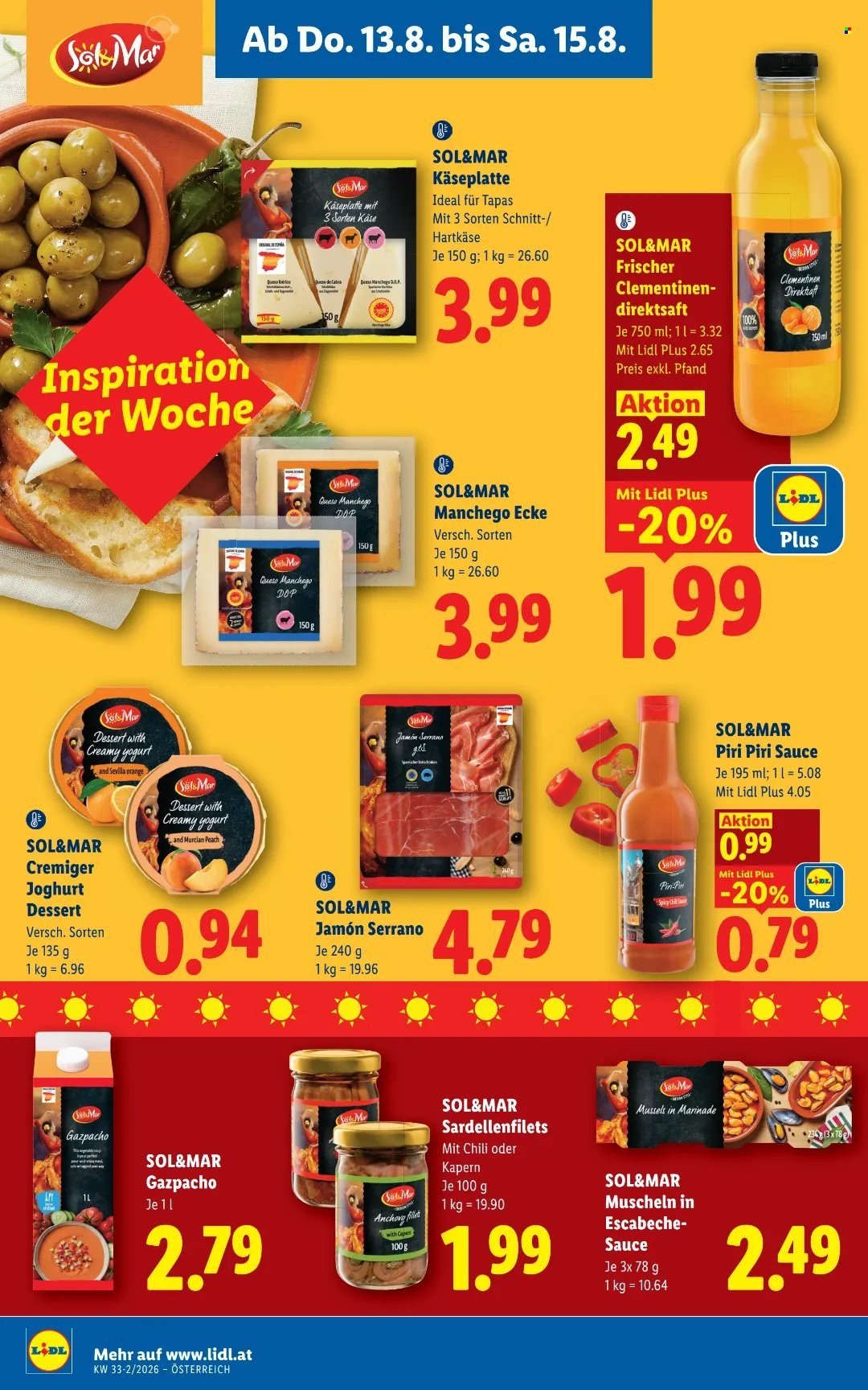 LIDL Flugblatt - Ab Donnerstag, 13.8.2026