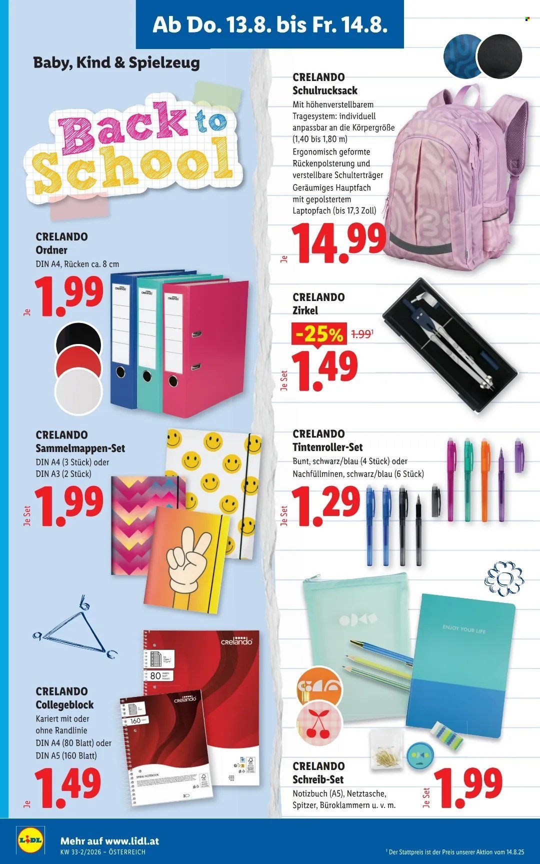 LIDL Flugblatt - Ab Donnerstag, 13.8.2026